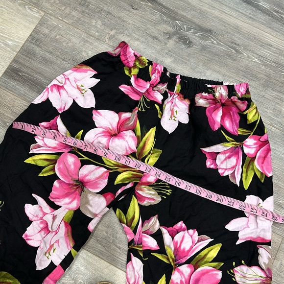 Rayon/Linen Pocket Wide Leg - Picture 3 of 10